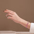 Rosa Kosmos | Silber | Galaxie Glasperlenarmband